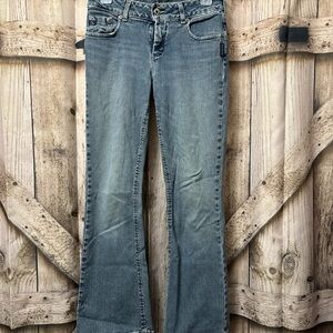 Silver bootcut jeans